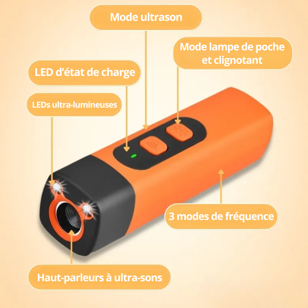 RoyalPaw™ - Ultrasons doux pour une maison paisible
